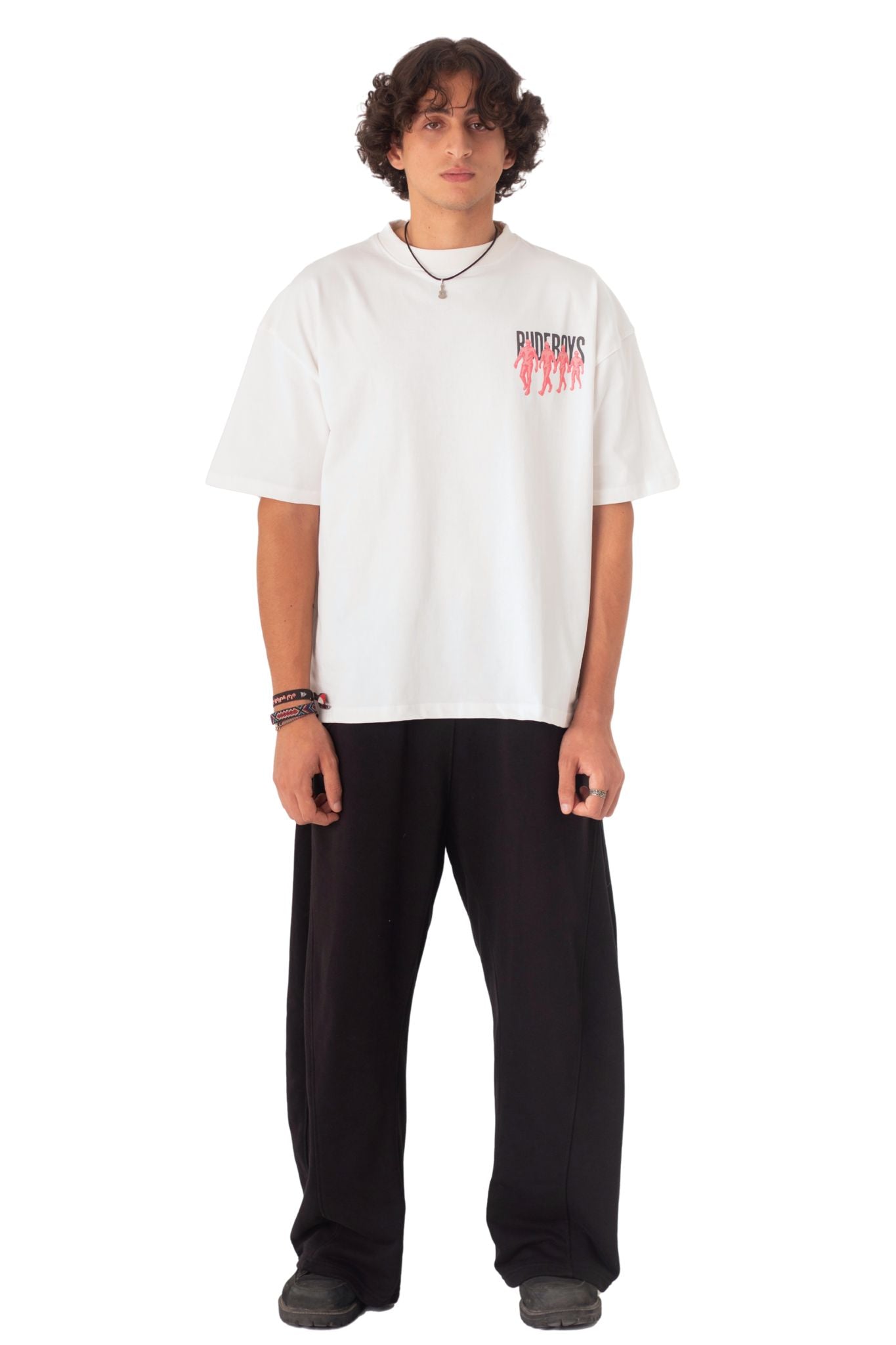 STAR WALK OFFWHITE BOXY TEE