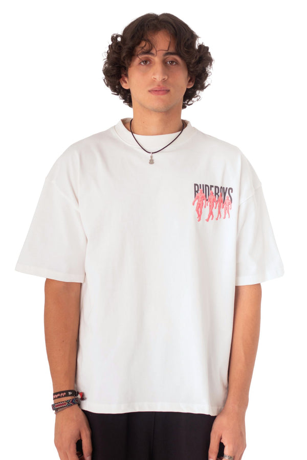 STAR WALK OFFWHITE BOXY TEE front